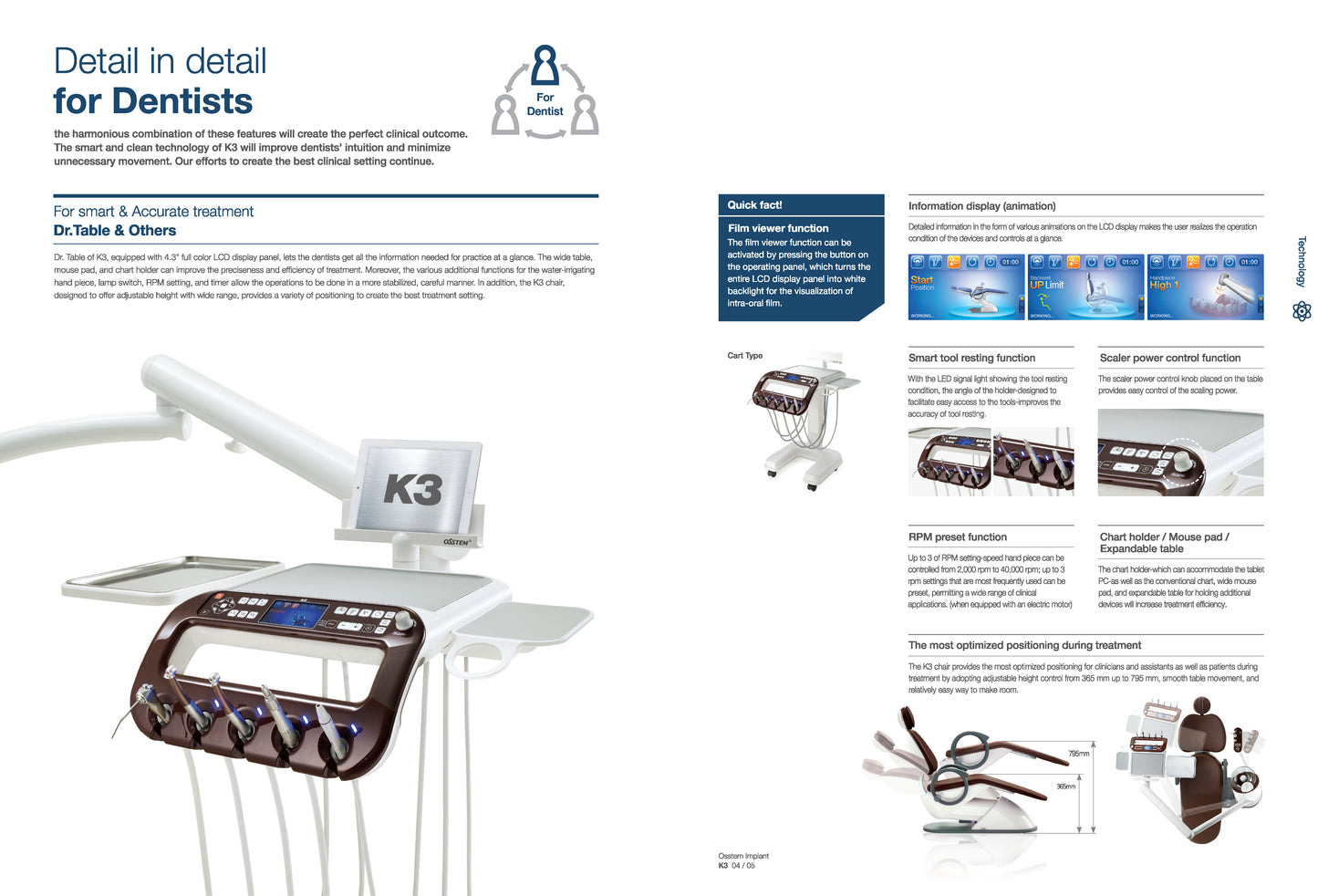 Osstem K3 dental chair