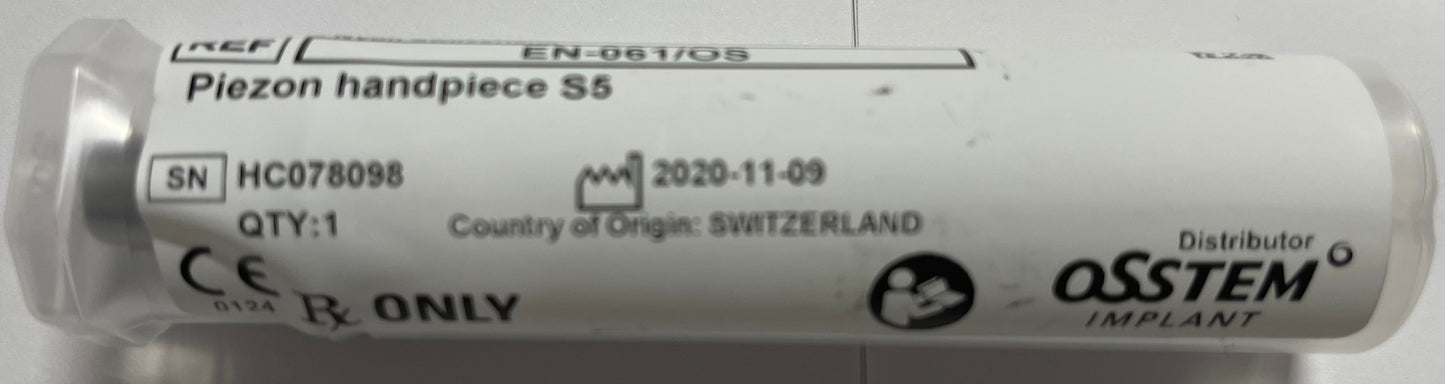 EMS Piezon handpiece non LED